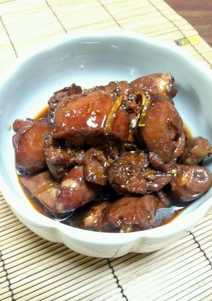 鳥レバーの佃煮風-レシピのメイン写真
