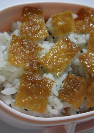 「のり弁」ならぬ「いなり弁」-レシピのメイン写真