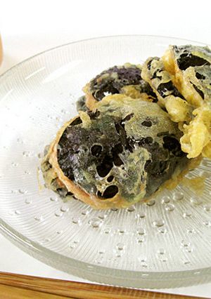 夏の加賀野菜、ヘタ紫ナスの色々はさみ揚げ-レシピのメイン写真