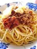 辛味噌添え和風鳥パスタ