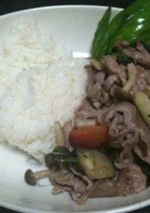 イタリアン豚丼-レシピのメイン写真
