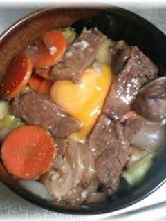 牛ハラミ丼-レシピのメイン写真