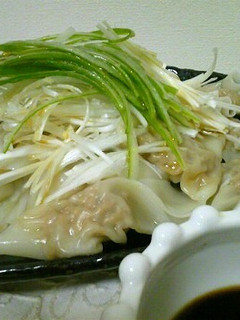 ちゅるんと食べてよ皿ワンタン♪-レシピのメイン写真