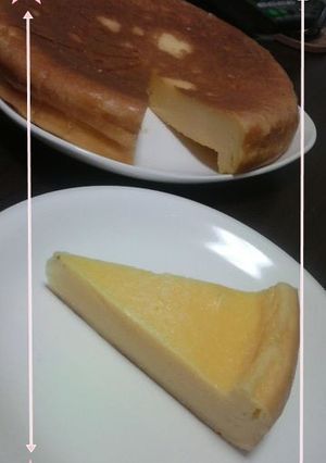 炊飯器deおからベイクドチーズケーキ-レシピのメイン写真