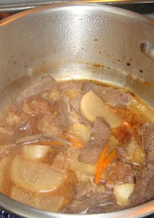 牛筋煮込み-レシピのメイン写真