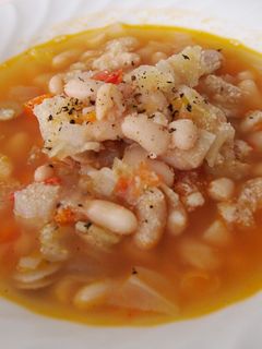 お豆と色々野菜の食べるスープ-レシピのメイン写真