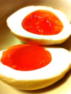 黄色の味付け卵(カレー味)-レシピのメイン写真
