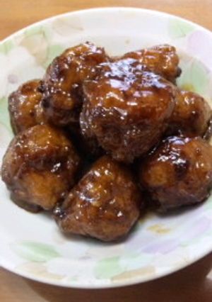 大好き!!絶品☆ばぁばの肉だんご-レシピのメイン写真