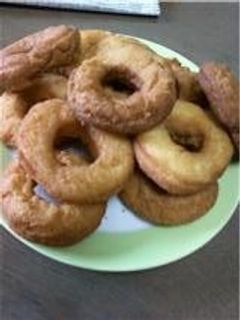 ホットケーキミックスで!おとうふドーナツ-レシピのメイン写真