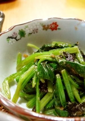 ほうれん草と海苔の中華おひたし-レシピのメイン写真