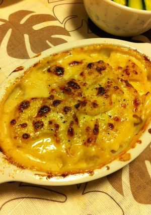 ポテトベーコンのグラタン★ルクエを使って-レシピのメイン写真