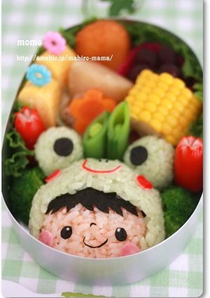 キャラ弁☆カエルキッズ♪-レシピのメイン写真