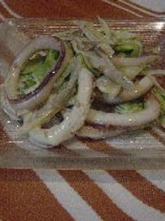みょうがとイカのゴマサラダ-レシピのメイン写真