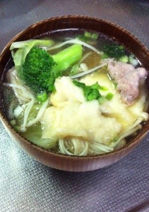 せんべい汁 グランプリおめでとう-レシピのメイン写真