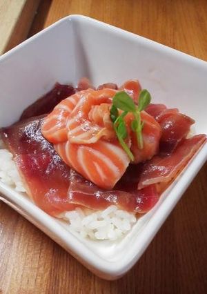 さわやかポン酢でさっぱり漬け丼！-レシピのメイン写真