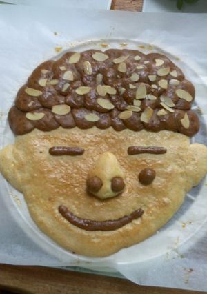 にがお絵クッキーとうさんと愉快な仲間たち-レシピのメイン写真