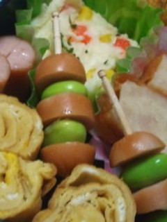 ▼枝豆とウインナー*お弁当の隙間に!▼-レシピのメイン写真