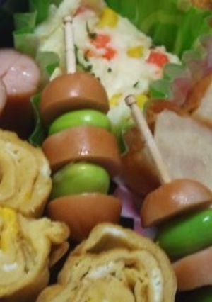 ▼枝豆とウインナー*お弁当の隙間に!▼-レシピのメイン写真
