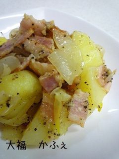 簡単 チーズ de ジャーマンポテト-レシピのメイン写真