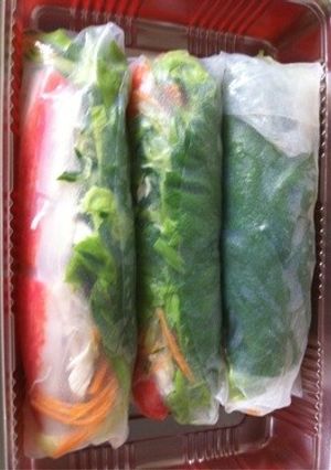 生春巻き カニカマand鶏胸肉-レシピのメイン写真