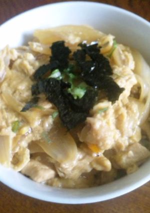 簡単な親子丼-レシピのメイン写真