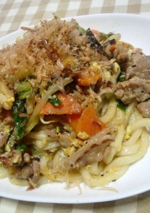 めちゃくちゃ美味しい思い出の焼きうどん✿-レシピのメイン写真