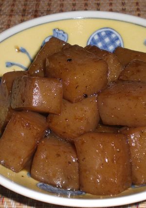 水を使わない“こんにゃくの炒り煮”-レシピのメイン写真