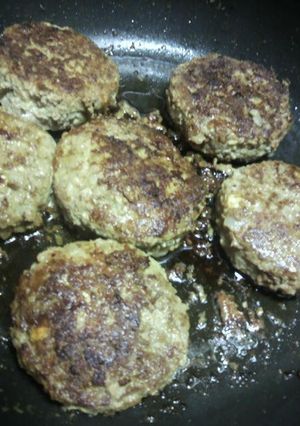 ヘルシー木綿豆腐入りハンバーグ-レシピのメイン写真