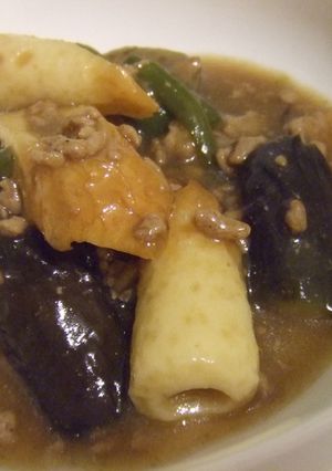ごはんがすすむ！なすとひき肉の炒め煮-レシピのメイン写真