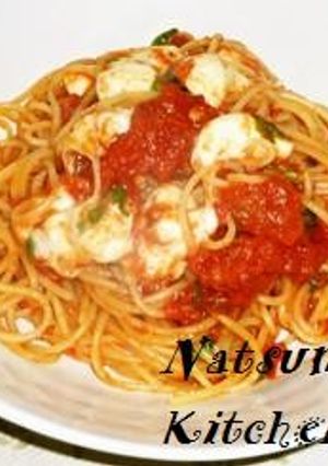 モッツァレラチーズのトマトソースパスタ✿-レシピのメイン写真
