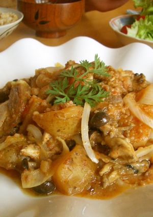 旦那好み!ご飯がすすむ!肉じゃがリメイク-レシピのメイン写真