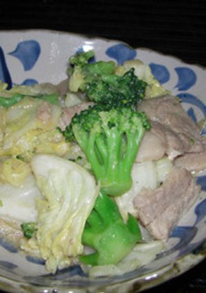 豚肉とブロッコリーのオイマヨ♪-レシピのメイン写真