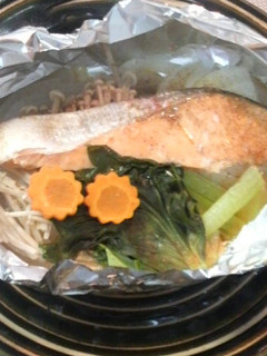鮭と玉ねぎのホイール焼き-レシピのメイン写真