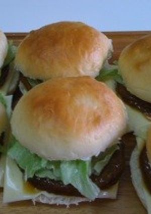 ハンバーガーバンズ-レシピのメイン写真