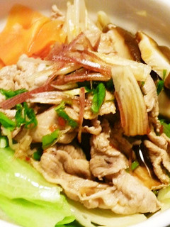 レタスと豚肉の冷しゃぶ風?!-レシピのメイン写真