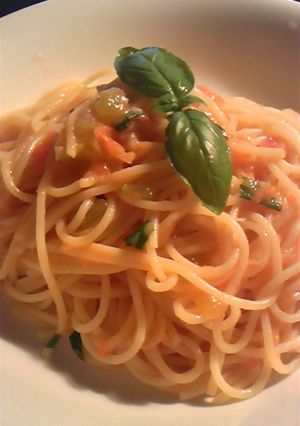 生バジルと生トマトの爽やかパスタ-レシピのメイン写真