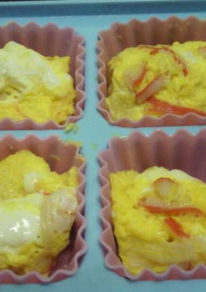 お弁当に☆レンジで簡単！かに玉-レシピのメイン写真
