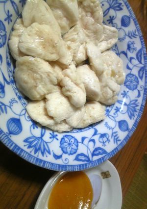 冷やし鶏ささみ-レシピのメイン写真
