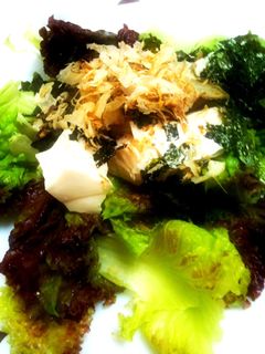 夏にピッタリ☆味噌漬け豆腐のサラダ!-レシピのメイン写真