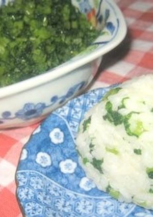 ❤大根葉のおにぎり❤おいし～(^○^)-レシピのメイン写真