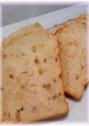 ＨＢで早焼きクルミ食パン-レシピのメイン写真