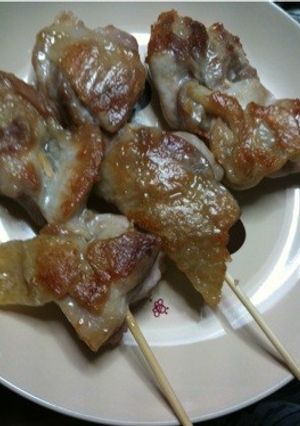 フライパンでジャンボ焼き鳥-レシピのメイン写真