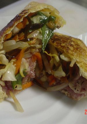 余った野菜でいなり焼き-レシピのメイン写真