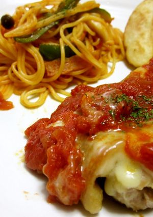 ☆ファミレスのチキンイタリアンステーキ☆-レシピのメイン写真
