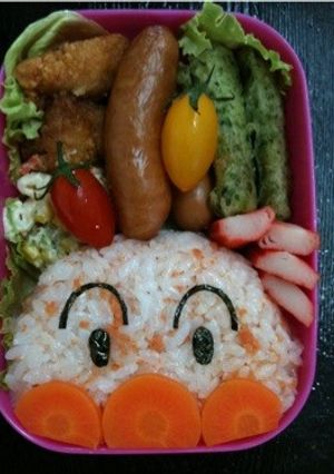 アンパンマンキャラ弁！-レシピのメイン写真