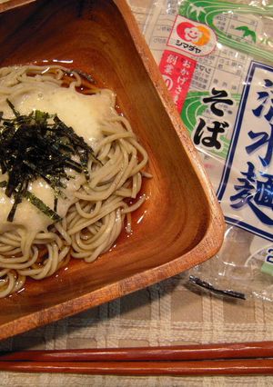 流水麺でとろろそば～*^-^*-レシピのメイン写真