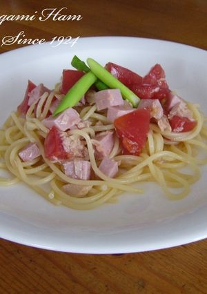 これからが旬のトマトのさっぱりパスタ-レシピのメイン写真