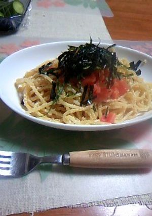たらこスパゲッティ--レシピのメイン写真