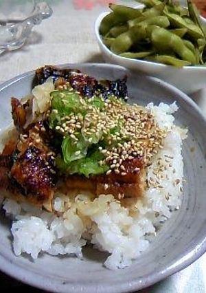 うなぎ丼-レシピのメイン写真