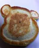 すいとん粉のもちもちホットケーキ